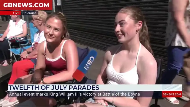 Video thumbnail for July 12 parades: Charlie Lawson speaks to excited locals ahead of celebrations