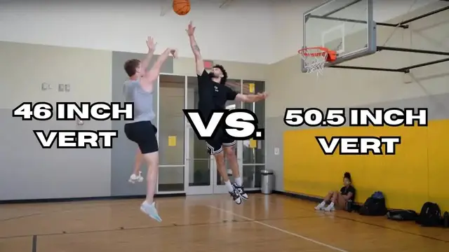 'Video thumbnail for Isaiah Rivera: intense 1v1 basketball battles with elite high jumpers!'