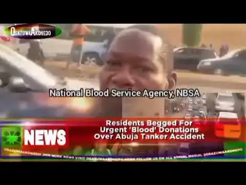 Video thumbnail for Residents Begged For Urgent 'Blood' Donations Over Abuja Tanker Accident