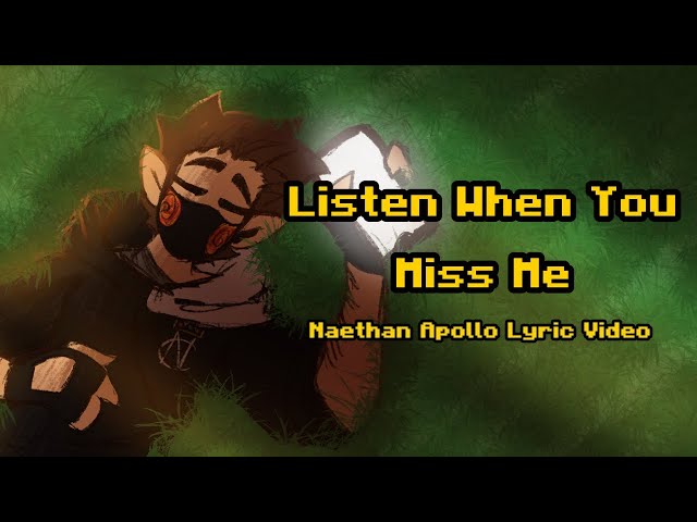 Video thumbnail for Listen when you Miss me [Lyric Video]