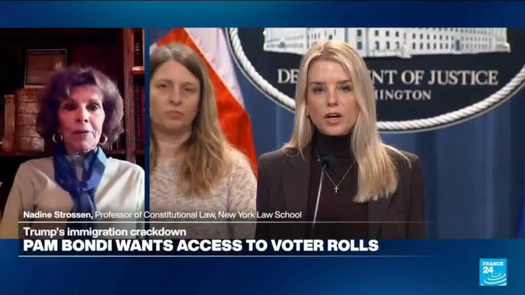 Video thumbnail for 'Voter rolls could be used to intimidate', professor says as Bondi requests Minnesota records