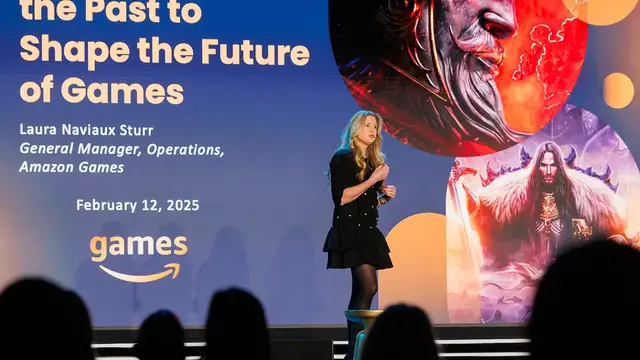 Video thumbnail for Learning from the Past to Shape the Future of Games - Laura Naviaux Sturr, Amazon Games | DICE 2025