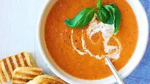 Video thumbnail for Creamy Tomato Basil Soup