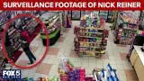 Video thumbnail for Surveillance footage shows Nick Reiner post his parents' deaths