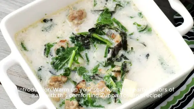 Video thumbnail for Zuppa Toscana Recipe