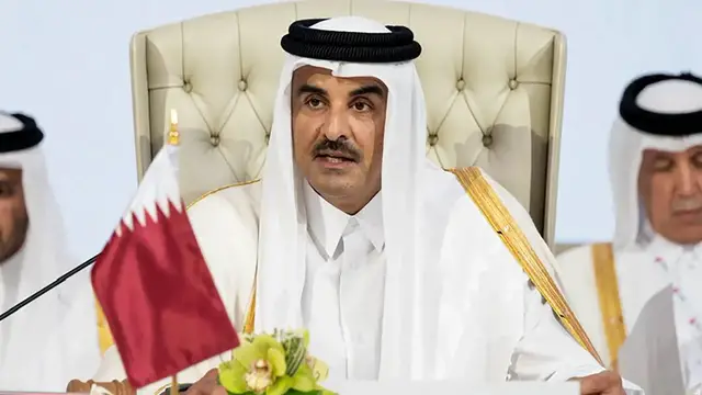 Video thumbnail for Qatar’s emir addresses Shura Council after 'exceptional' regional events