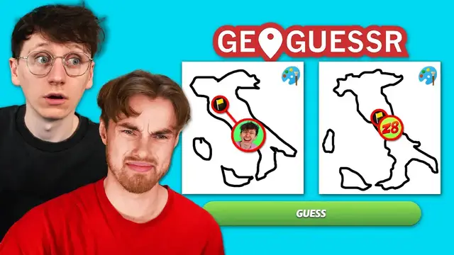 Video thumbnail for Geoguessr but you have to draw the country you think it is