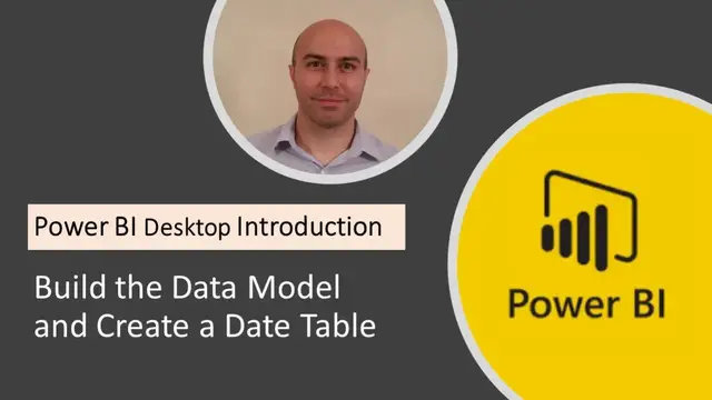 'Video thumbnail for Power BI Desktop Introduction #3 - Data Model & Creating a Date Table'