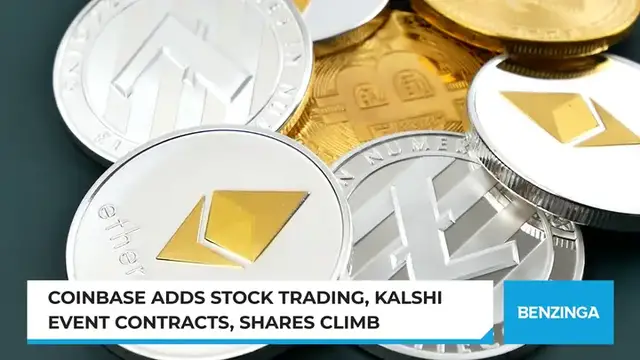 Video thumbnail for Coinbase Adds Stock Trading