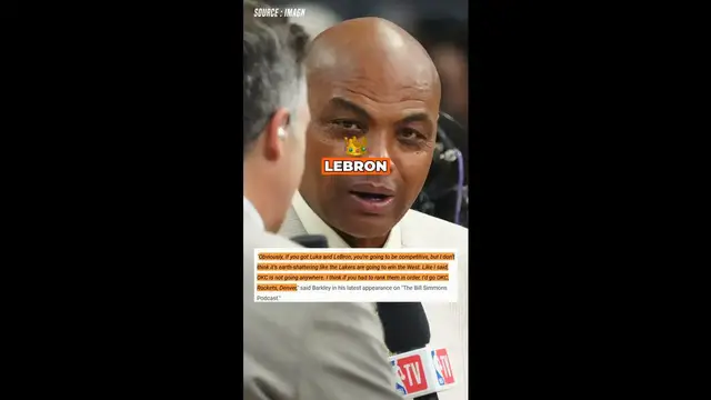 'Video thumbnail for Charles Barkley Says Luka Doncic’s Weight Loss Wouldn’t Save Lakers'