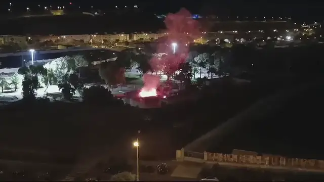 Video thumbnail for Casa Condesa (Jinámar) in Flammen