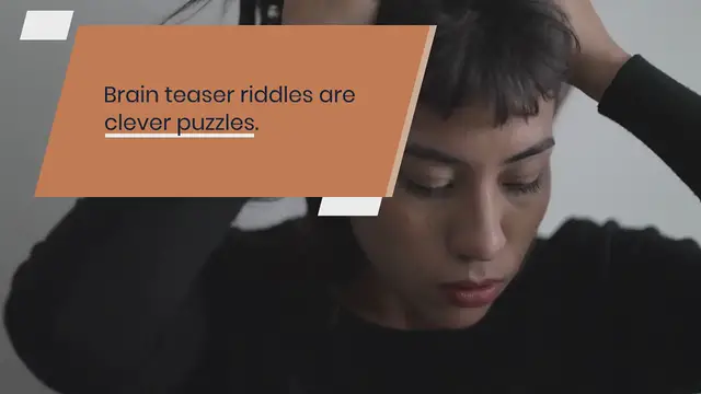 Video thumbnail for Brain Teaser Riddles