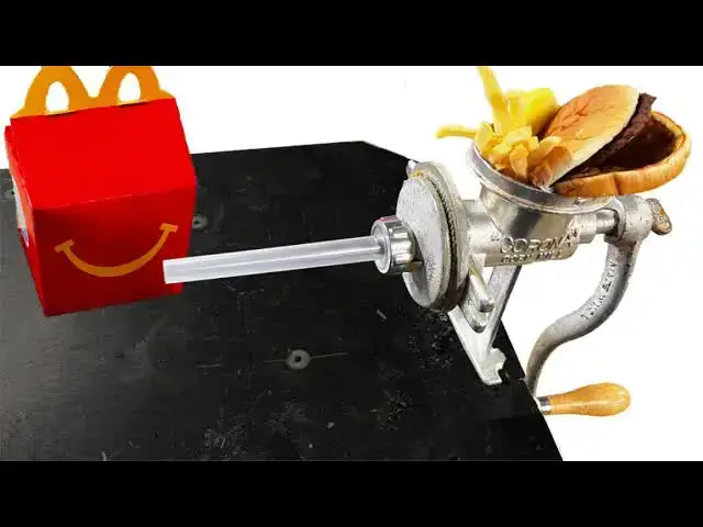 Video thumbnail for McDonald's Happy Meal Sausage & Chicken Nuggets Challenge