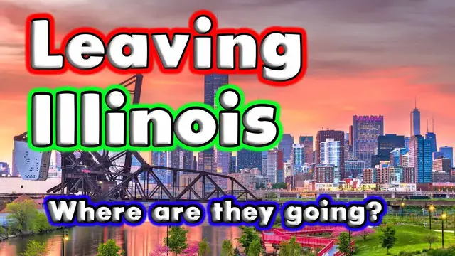 'Video thumbnail for Top 10 Cities Illinoisans are Moving to in the United States. (Mostly Chicago)'