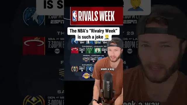 Video thumbnail for The Problem with “NBA Rivalry Week”