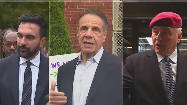 'Video thumbnail for NYC mayor's race: Early voting 1 week away'