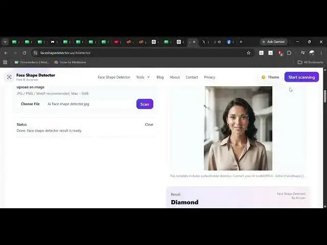 Video thumbnail for Face Shape Detector – Find Your Face Shape with AI