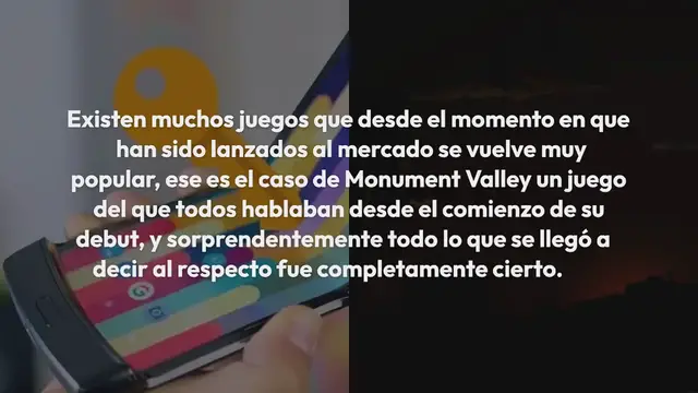 Video thumbnail for Monument Valley para Android