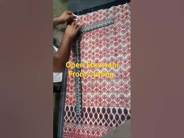 'Video thumbnail for #embroiderydesign #collercutting #fashion #sewingdesign #cuttingandstetching #sewing #coatcutting'
