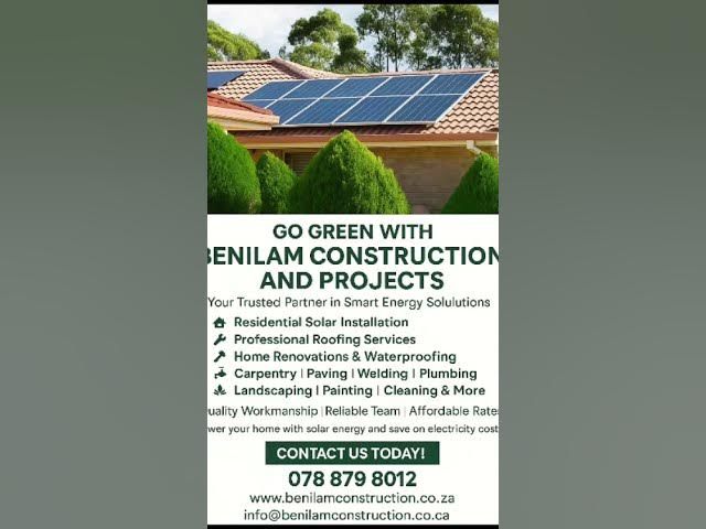 Video thumbnail for Benilam Construction and Projects