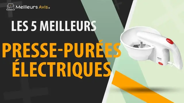 Video thumbnail for ⭐️ MEILLEUR PRESSE-PURÉE - Avis & Guide d'achat (Comparatif 2022)
