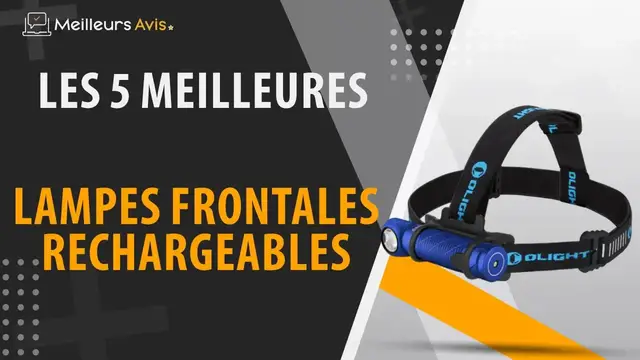 Video thumbnail for ⭐️ MEILLEURE LAMPE FRONTALE RECHARGEABLE - Comparatif 2023