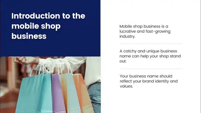 Video thumbnail for Mobile Shop Business Names & Name Ideas | Free Business Name Generator, Company Name Ideas