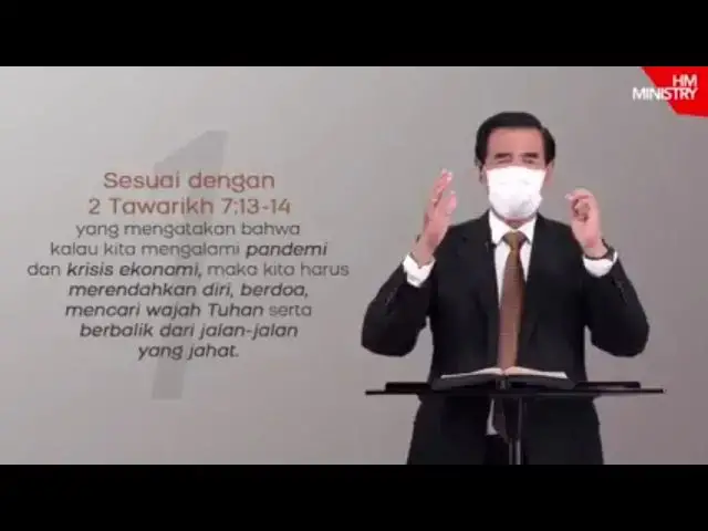 Video thumbnail for Ibadah Minggu, 18 Juli 2021. Pdt. DR.Ir. Niko Njotorahardjo