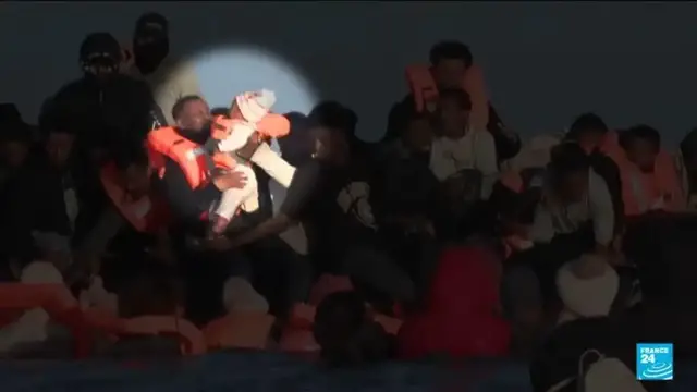 'Video thumbnail for How immigrants try to cross the Channel from France to the UK'