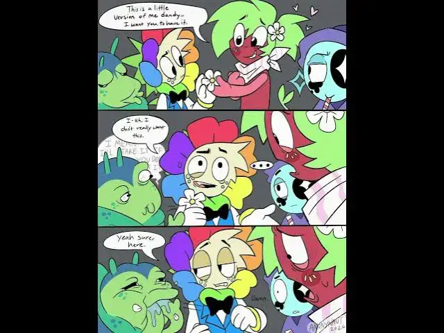Video thumbnail for Comic by @Anonynaut on Pinterest!!! #foryou #voiceactor #what #newspapergirl #imsochud #dandysworld