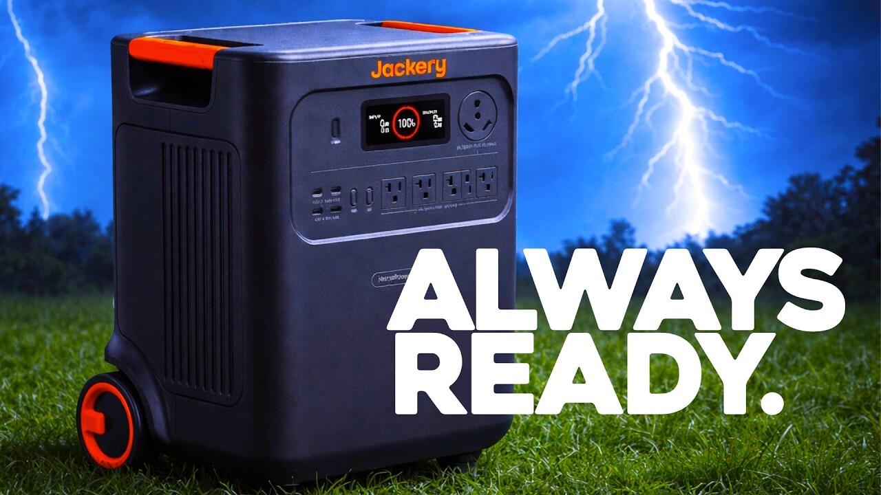 Video thumbnail for Power when you need it! Jackery HomePower 3600 Plus