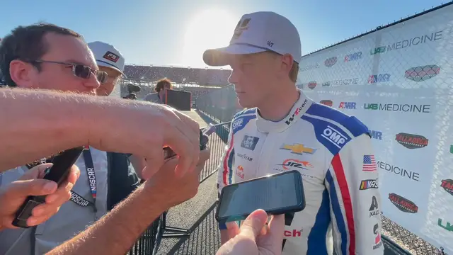 Video thumbnail for Connor Zilisch "Grateful" to Walk Away From Hard Crash on Last Lap at Talladega