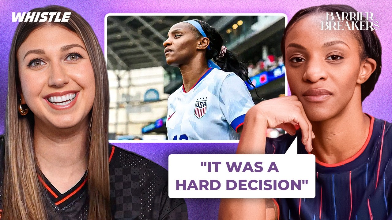 Video thumbnail for The Truth Behind USWNT's Crystal Dunn's Shocking Retirement Decision