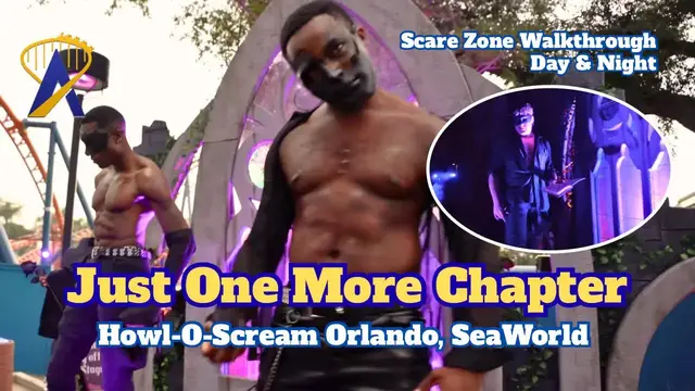 Video thumbnail for Just One More Chapter Day vs Night Walkthrough | Howl-O-Scream Orlando
