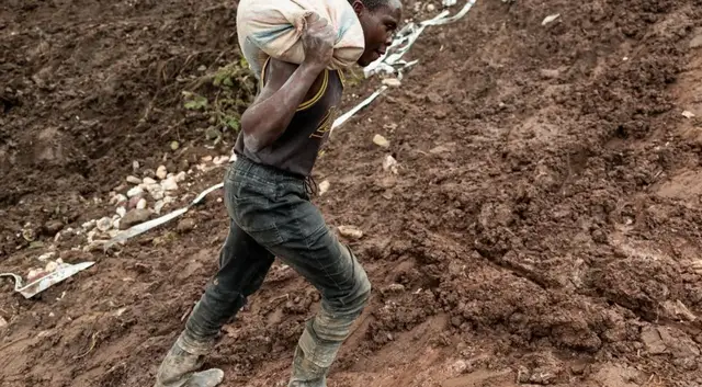 'Video thumbnail for Dozens killed in DR Congo after bridge collapses at copper, cobalt mine'