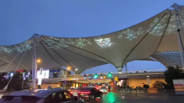 Video thumbnail for China: The Exclusive Canopy Light Show For WAIC 3.
