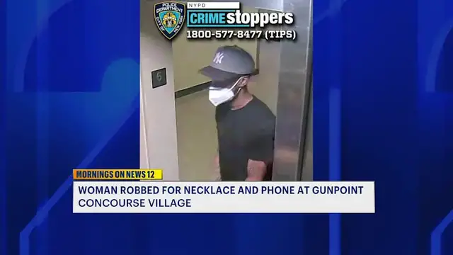 Video thumbnail for Man wanted for gunpoint robbery in Concourse Village