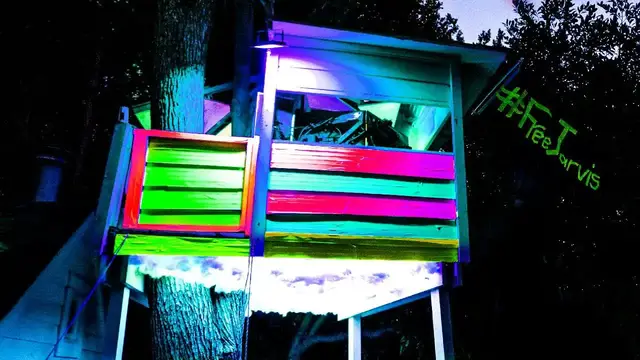 'Video thumbnail for FrenchieFries: building faze jarvis' dream gaming treehouse! diy setup & home improvement'