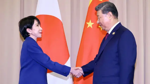 'Video thumbnail for Tensions escalate as Japan's new PM sparks war of words with China over Taiwan remarks'
