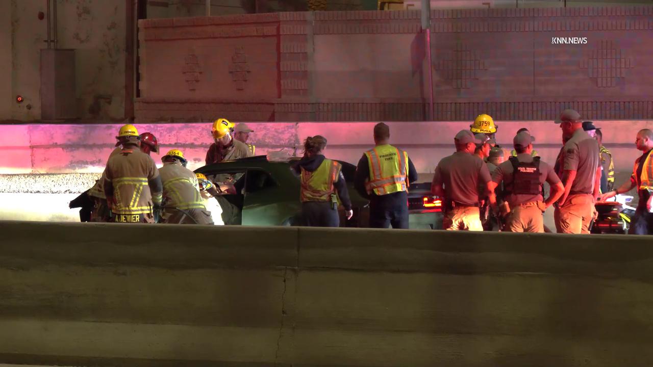 Video thumbnail for US, Phoenix: Phoenix I-17 Extrication Crash.