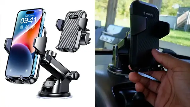 Video thumbnail for VANMASS Universal Car Phone Mount Review