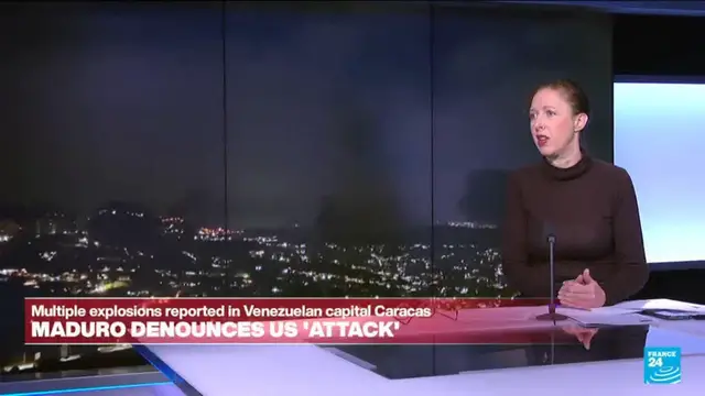 Video thumbnail for Trump says Maduro 'captured and flown out' of Venezuela