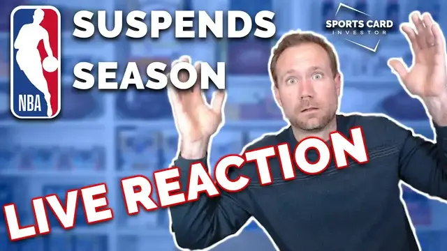 'Video thumbnail for Sports Card Investor: nba season suspension's impact on sports cards & the market! (mlb, nhl)'