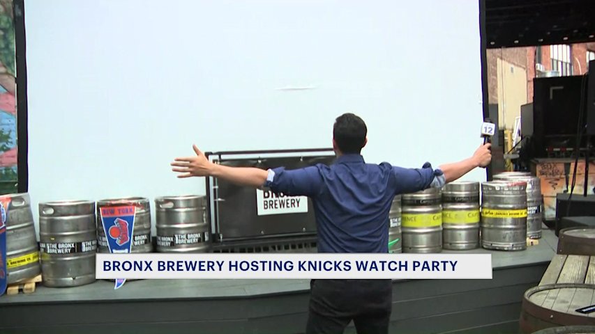Video thumbnail for Bronx Brewery betting on Knicks run to bring fans back
