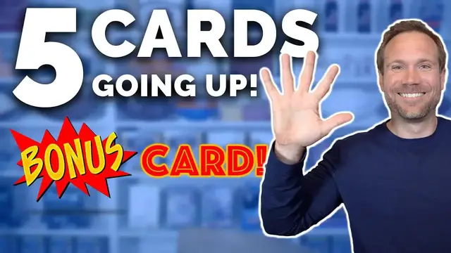 'Video thumbnail for sports card investor: top 5 sports cards going up this week! soccer, baseball, football, & more'