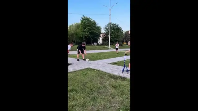 Video thumbnail for Children Welcoming a Boy with Cerebral Palsy into Their Game