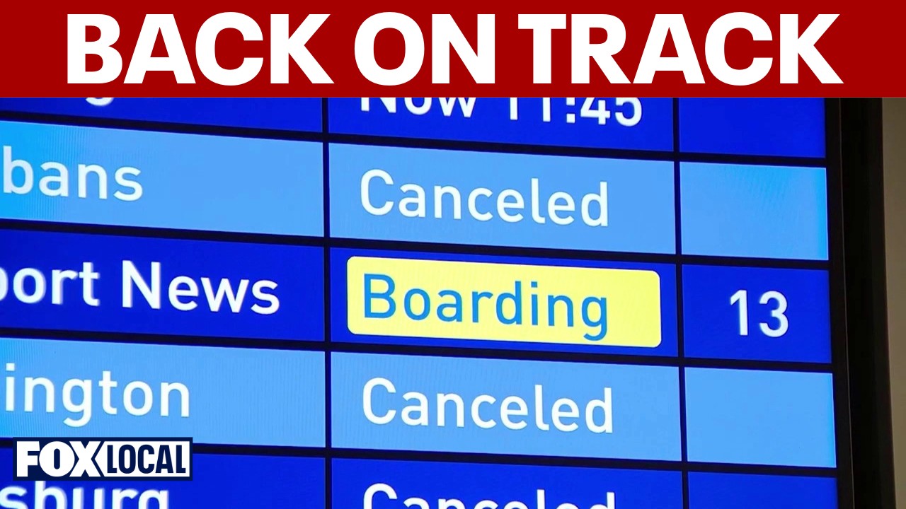 Video thumbnail for Penn Station back on schedule after Amtrak fire