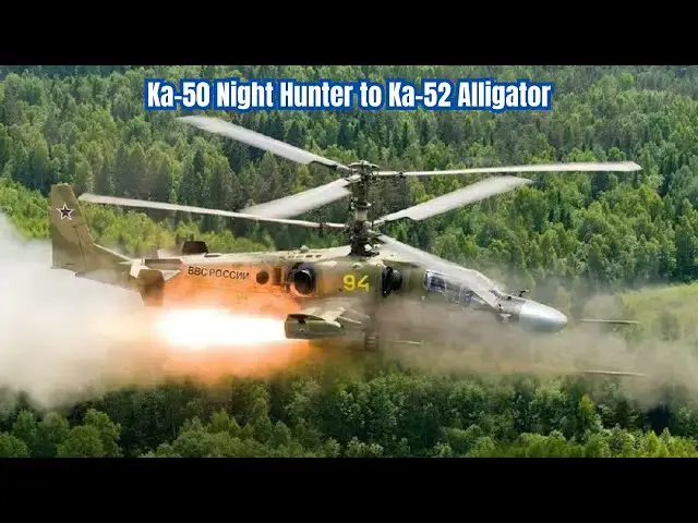 Video thumbnail for How the Russian Ka-52 Alligator Attack Helicopter Dominates the Battlefield