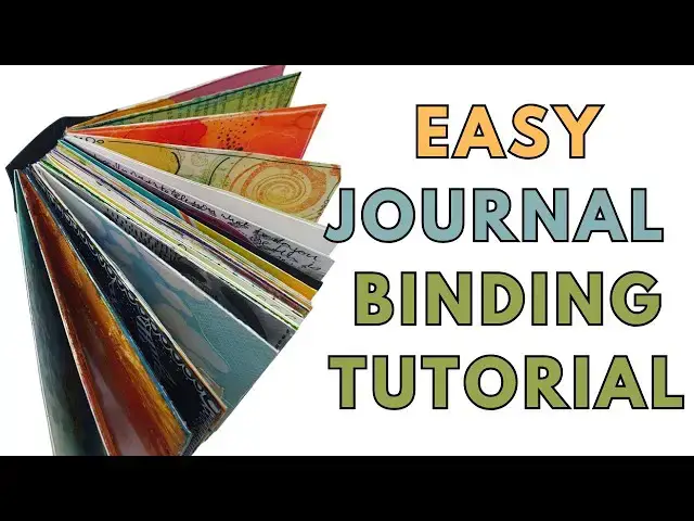 'Video thumbnail for Easy Journal Binding | Junk Journal Beginner Step by Step Tutorial'