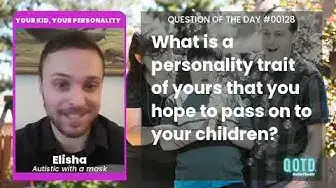 Video thumbnail for Elisha's one good trait to give his kids? Curiosity!